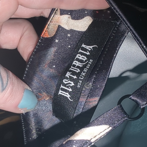 Disturbia Medeina Cowl Slip Midi Dress - Picture 2 of 5